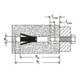 fischer Cheville pour béton cellulaire FPX-I M10 K (2)-4