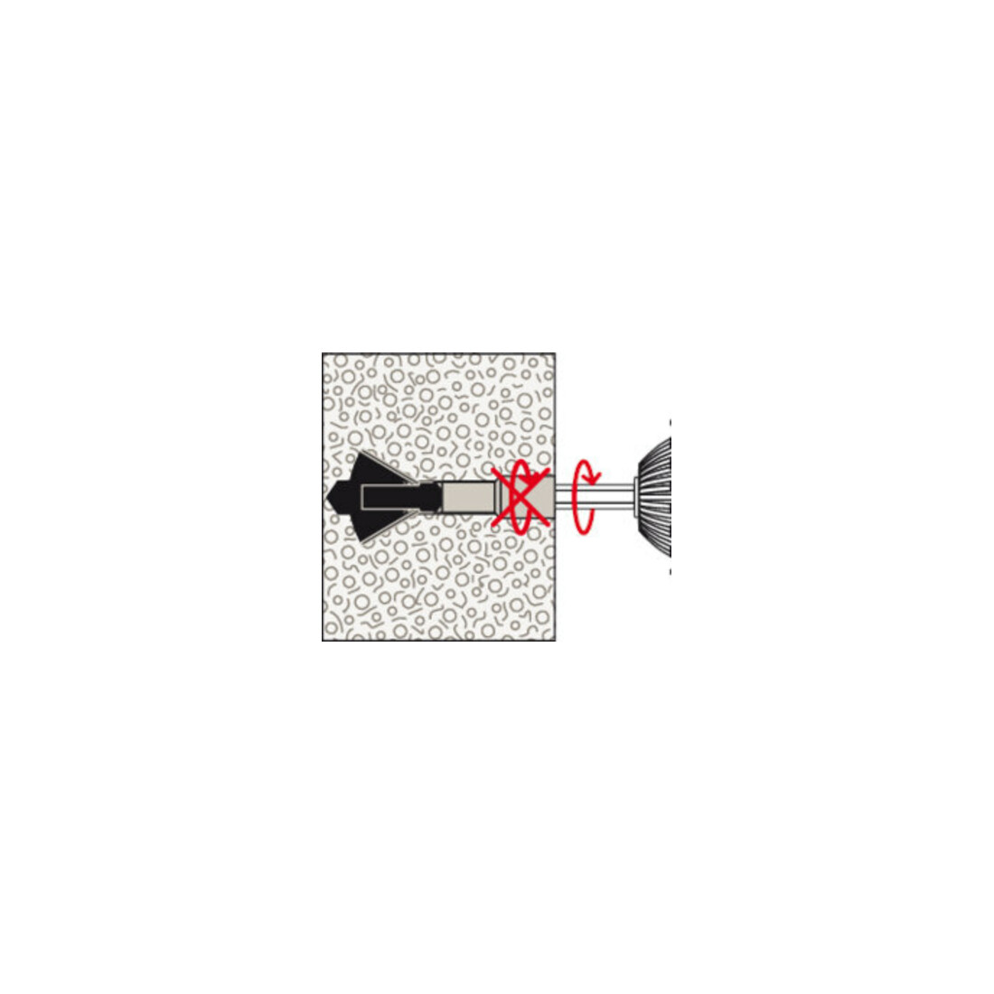 fischer Cheville pour béton cellulaire FPX-I M10 K (2)