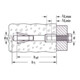 fischer Cheville pour béton cellulaire FPX M 8 I