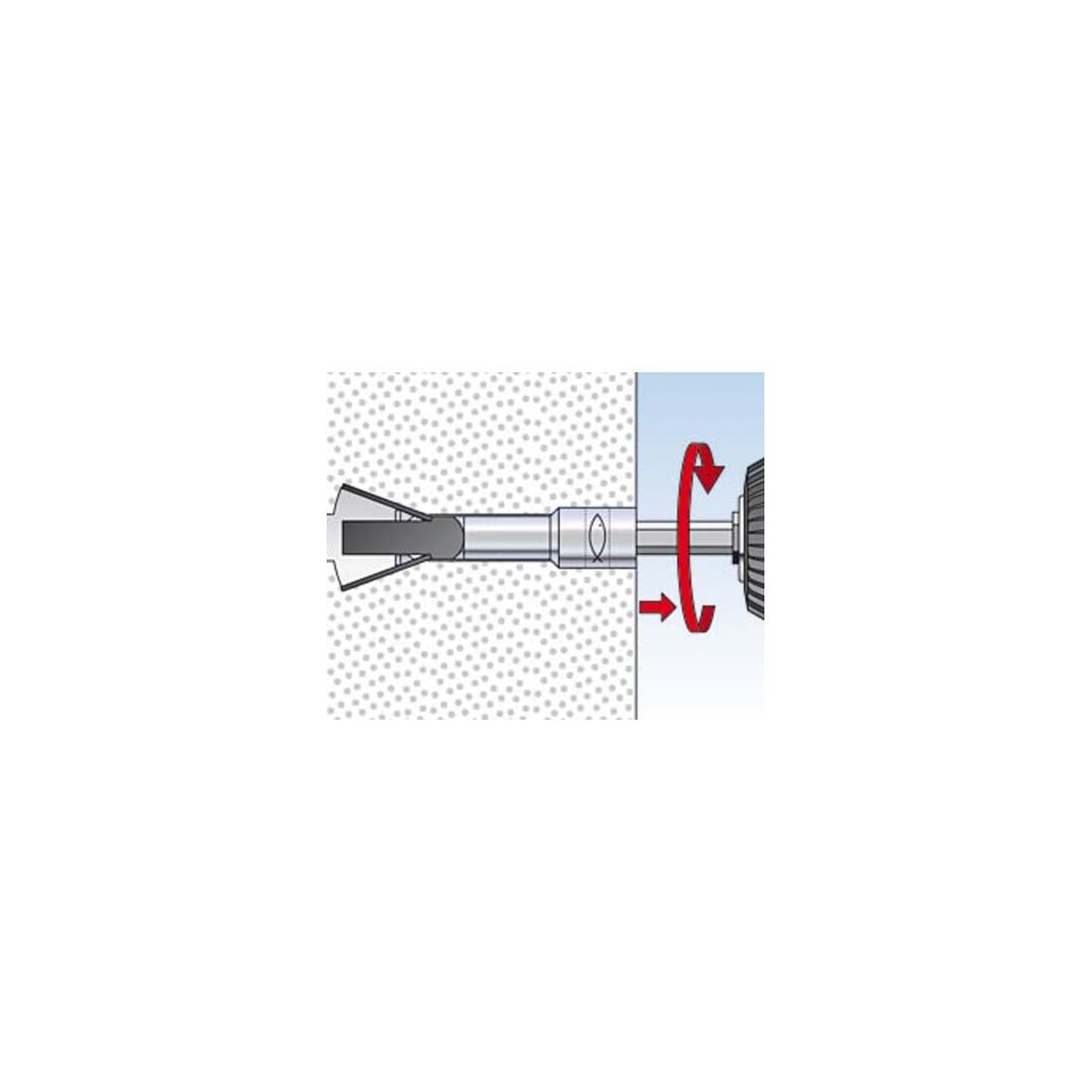 fischer Cheville pour béton cellulaire FPX M 8 I