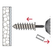 fischer Cheville pour isolant FID-R zl B-2