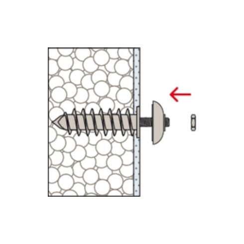 fischer Cheville pour isolant FID-R zl B