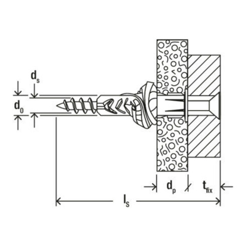 fischer Cheville universelle UX Green 10x60 R K (6)