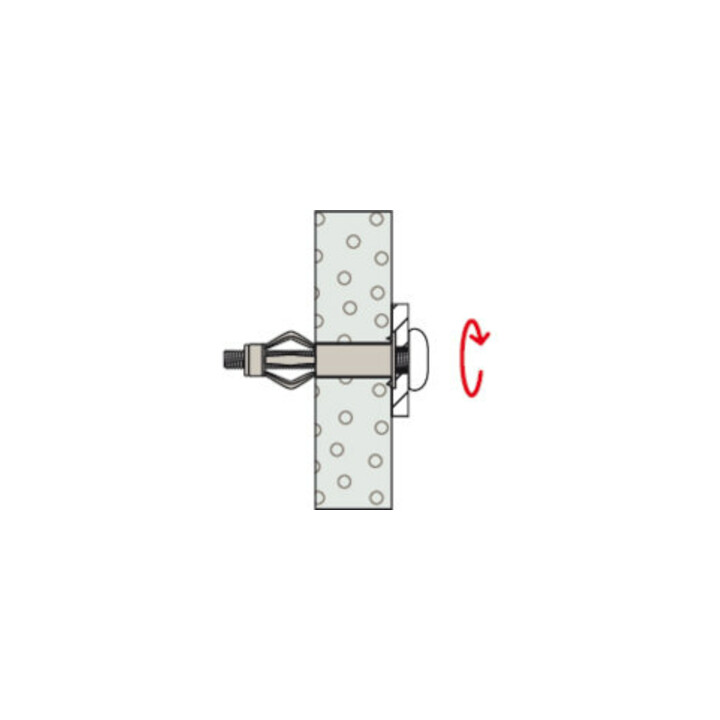 fischer Chevilles métalliques pour cavités HM 4x45 S K (4)
