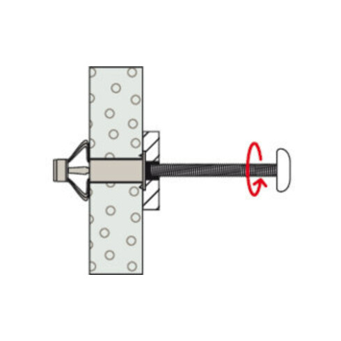 fischer Chevilles métalliques pour cavités HM 4x45 S K (4)
