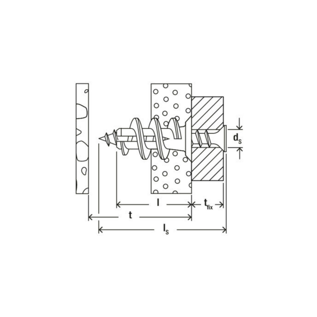 fischer Chevilles pour plaques de plâtre GK K (10)