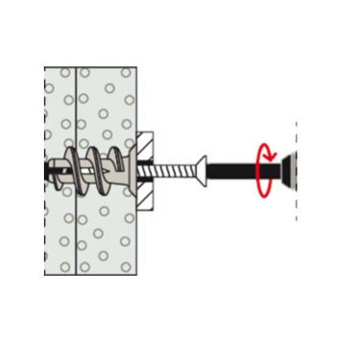 fischer Chevilles pour plaques de plâtre GK S K (5)