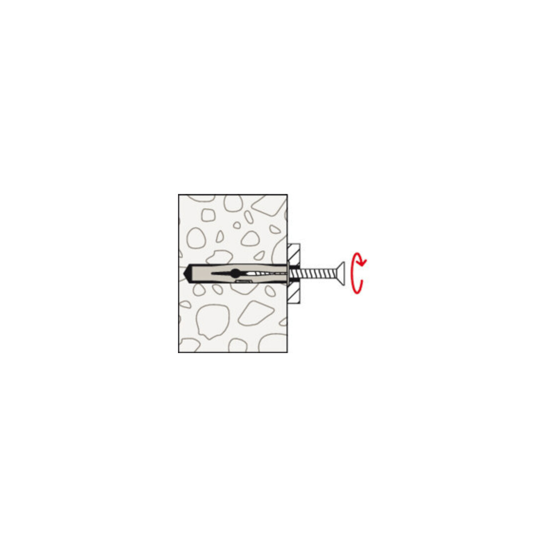 fischer Chevilles universelles FU 8x50 K (12)