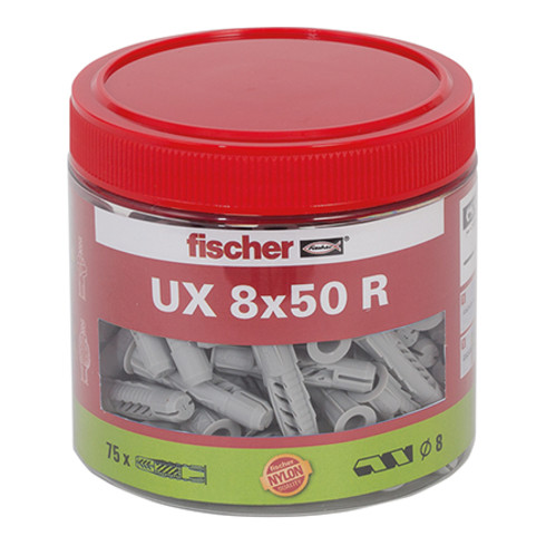 fischer Chevilles universelles UX 8x50 R boîte