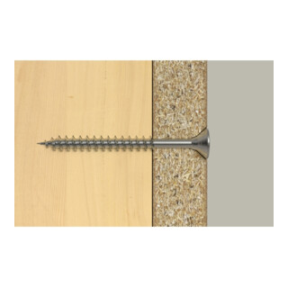 fischer Spanplattenschraube Classic-Fast II VG mit Kreuzschlitz PZ