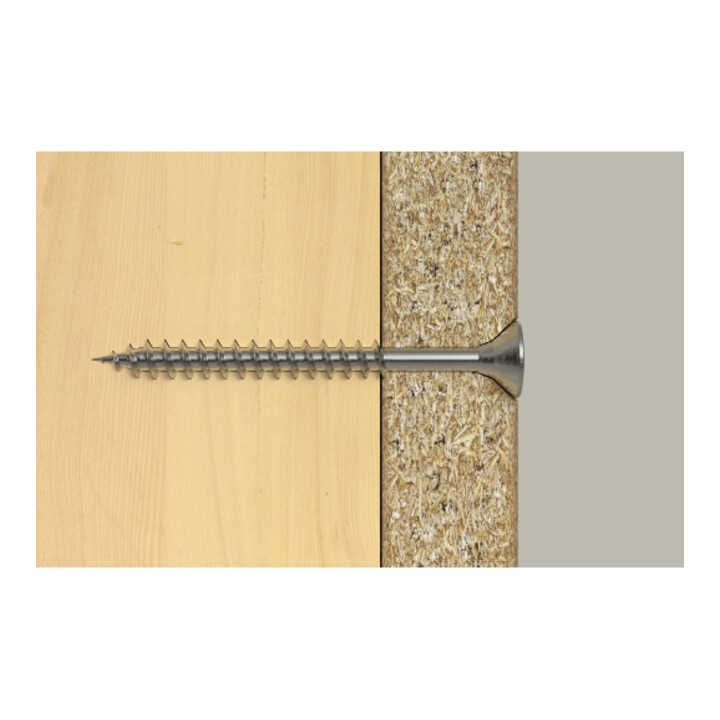 fischer Spanplattenschraube Classic-Fast II VG mit Kreuzschlitz PZ