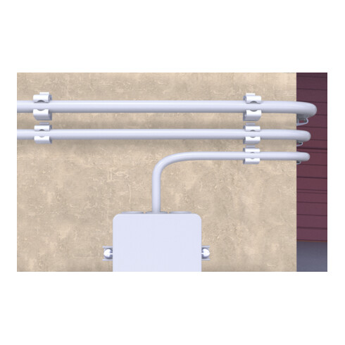 Clip tube fischer FC
