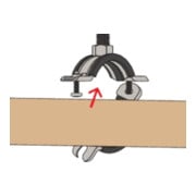 fischer Staffa per tubi FRS-L Universal-4