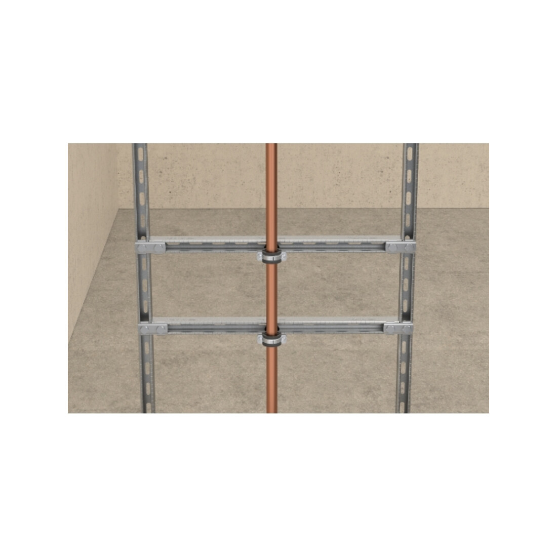 fischer Staffa per tubi FRS-L Universal