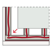 fischer Colle hybride pour cloisons sèches MS-5