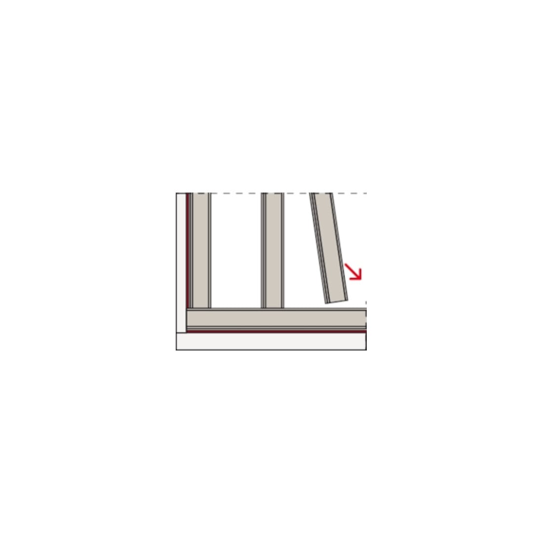 fischer Colle hybride pour cloisons sèches MS