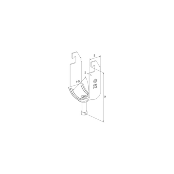 fischer collier à étrier FUBD 48