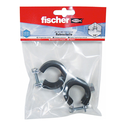 fischer Collier articulé pour tuyaux FGRS Plus 1/2" B (2)