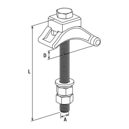fischer Collier de fixation FMBC M12