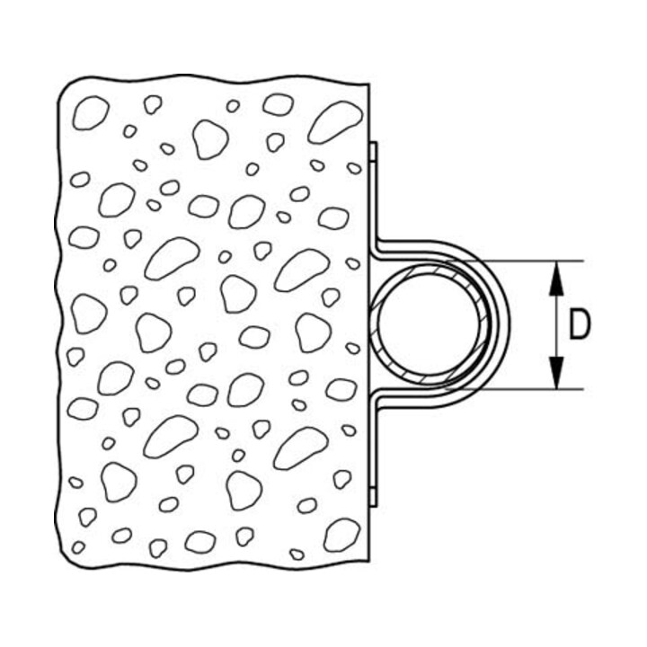 fischer Collier de fixation métal BSMD-37