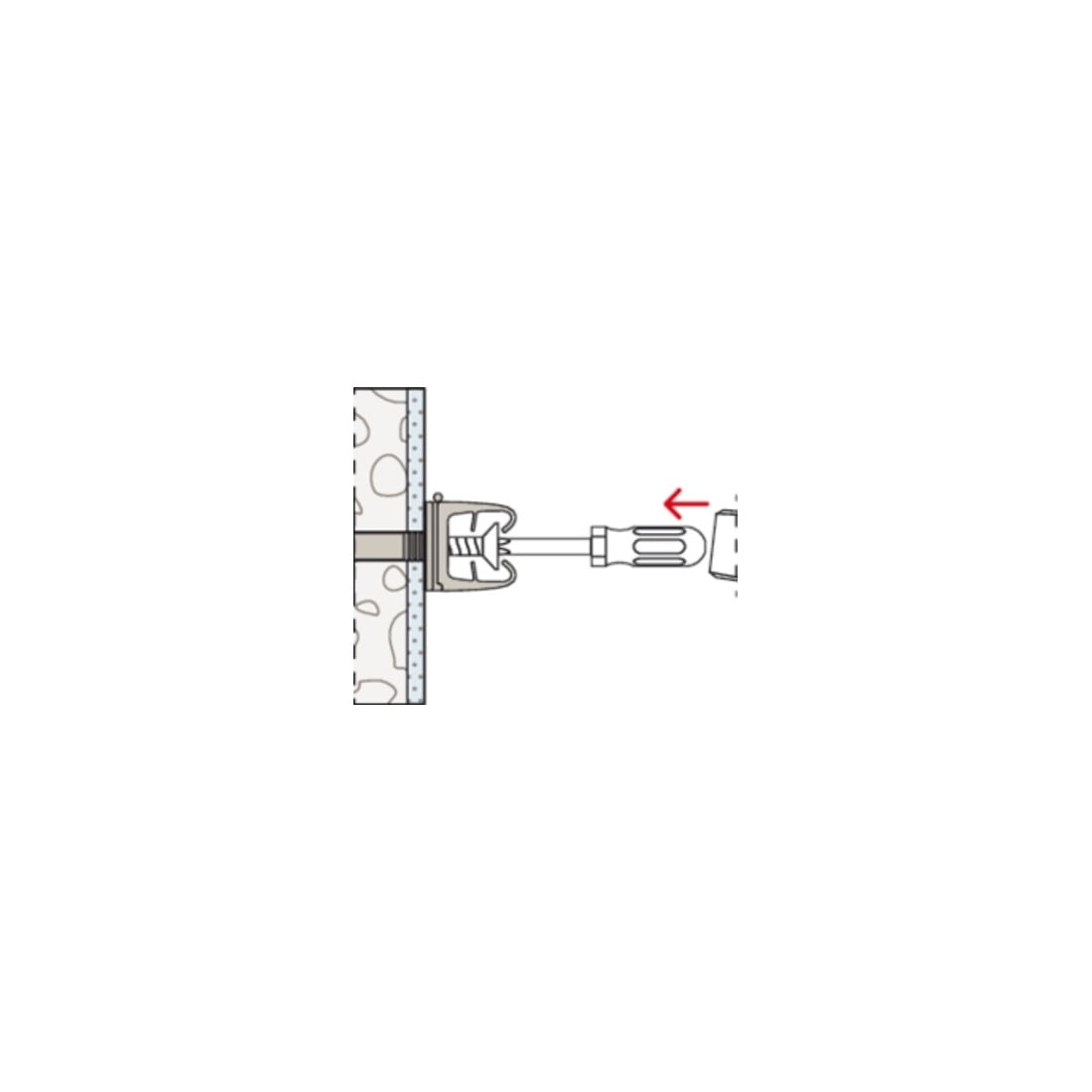 Clip tube fischer FC
