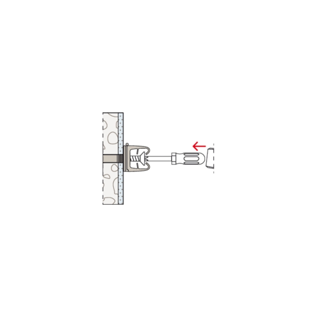 Clip tube fischer FC