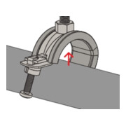fischer Collier de serrage articulé FKS 25-30-4
