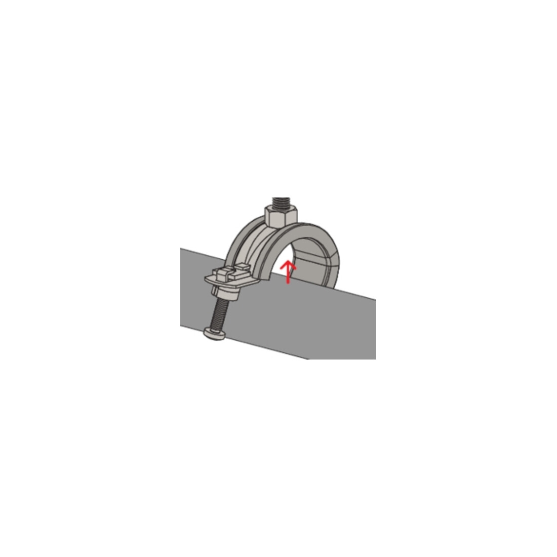 fischer Collier de serrage articulé FKS 32-37