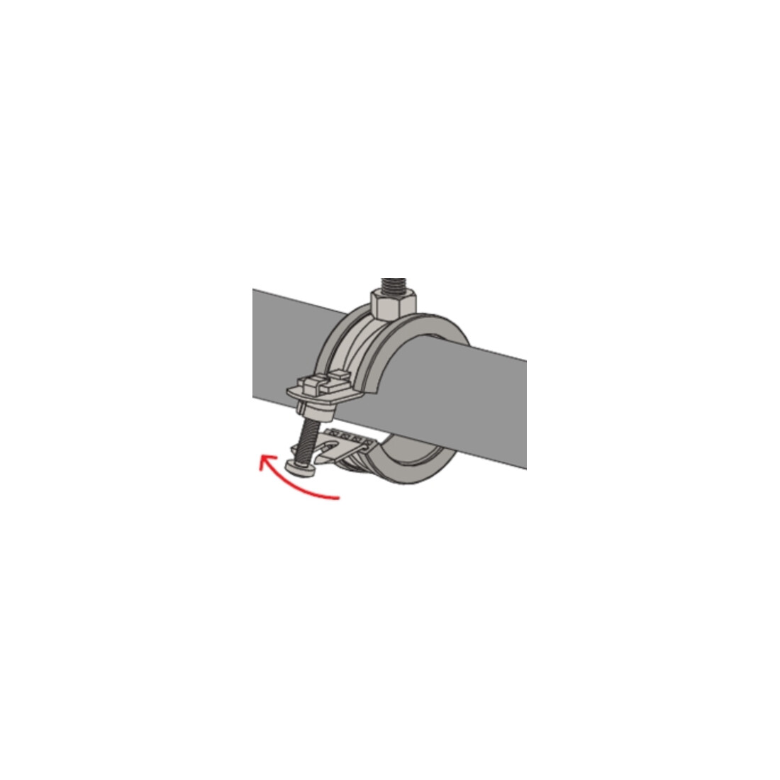 fischer Collier de serrage articulé FKS 32-37