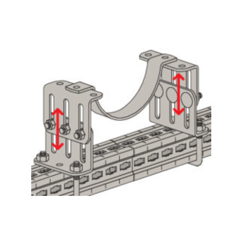 fischer Collier de serrage massif FMFSC 100
