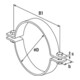 fischer Collier de serrage massif FMFSC 125-4
