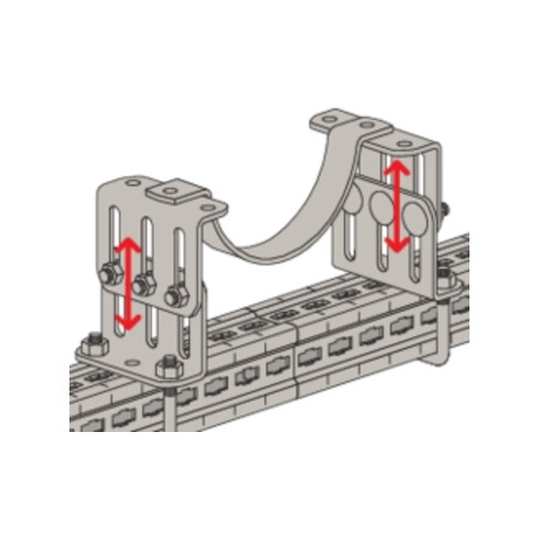 fischer Collier de serrage massif FMFSC 250