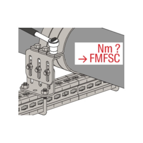 fischer Collier de serrage massif FMFSC 250