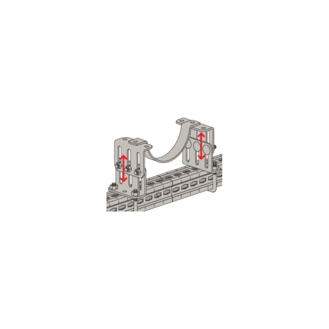 fischer Collier de serrage massif FMFSC 250