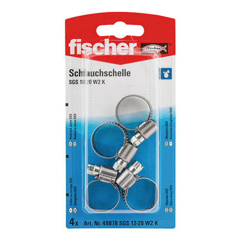 fischer Collier de serrage SGS 12 - 20 W1 K SB-SaMo