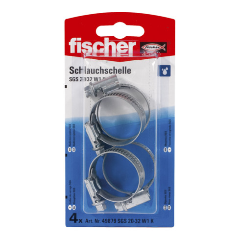 fischer Collier de serrage SGS 20 - 32 W1 K SB-SaMo
