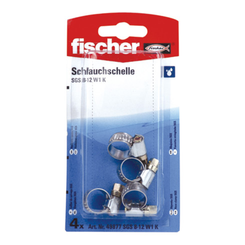 fischer Collier de serrage SGS 8 - 12 W1 K SB-SaMo