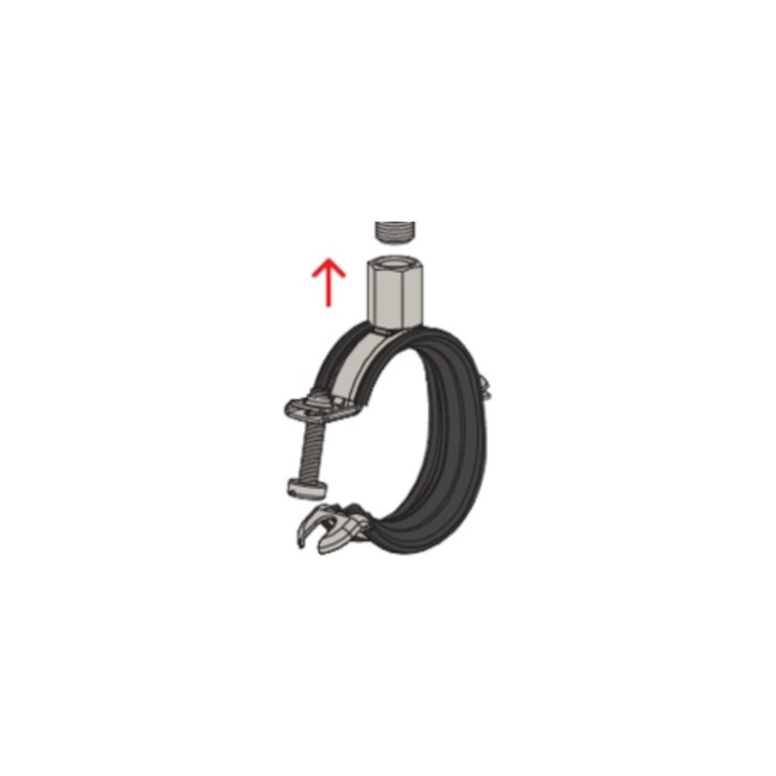 fischer Collier isophonique articulé FGRS Universel M8/10 16-19