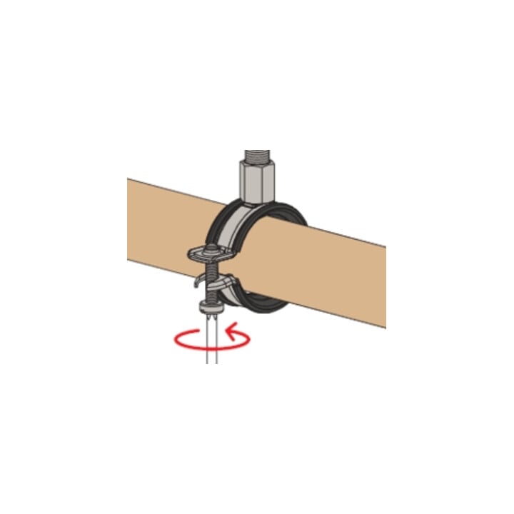 fischer Collier isophonique articulé FGRS Universel M8/10 60-66