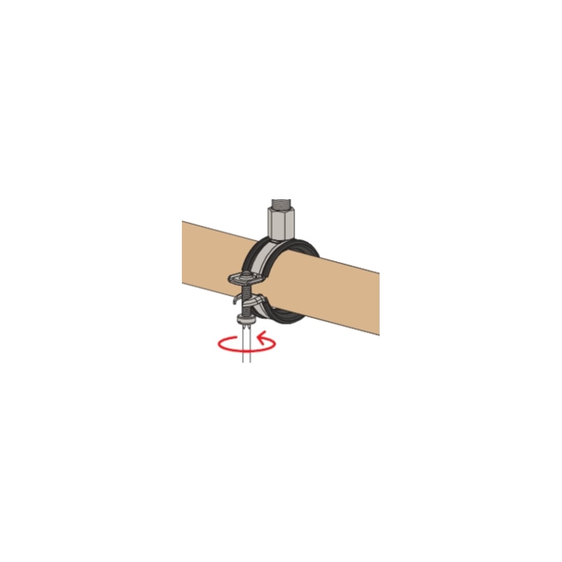 fischer Collier isophonique articulé FGRS Universel M8/10 60-66