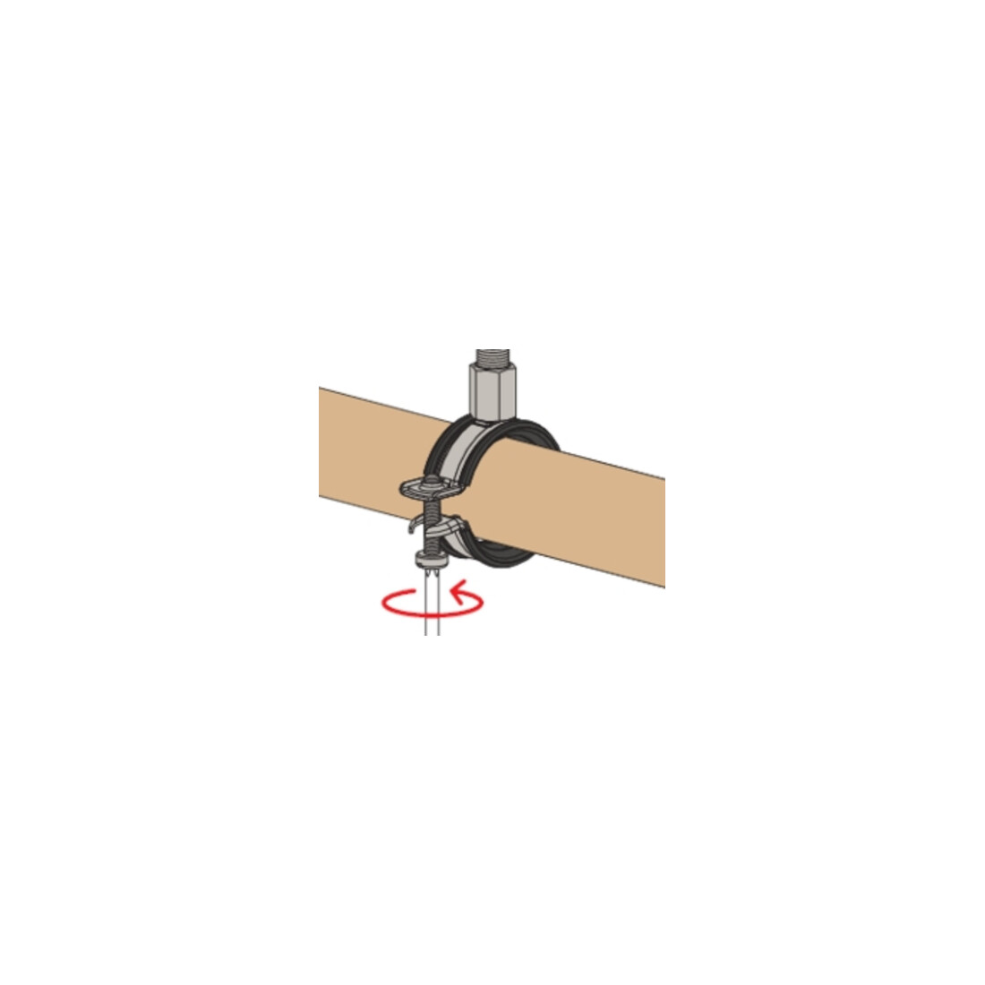 fischer Collier isophonique articulé FGRS Universel M8 46-52