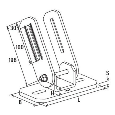 fischer Connecteur articulé FMVB BP L