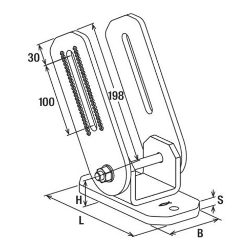 fischer Connecteur articulé Profil FMVB-P II