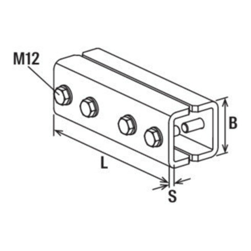fischer Connecteur de rail FMPC