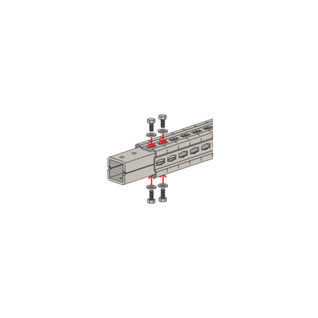 fischer Connecteur de rail FMPC