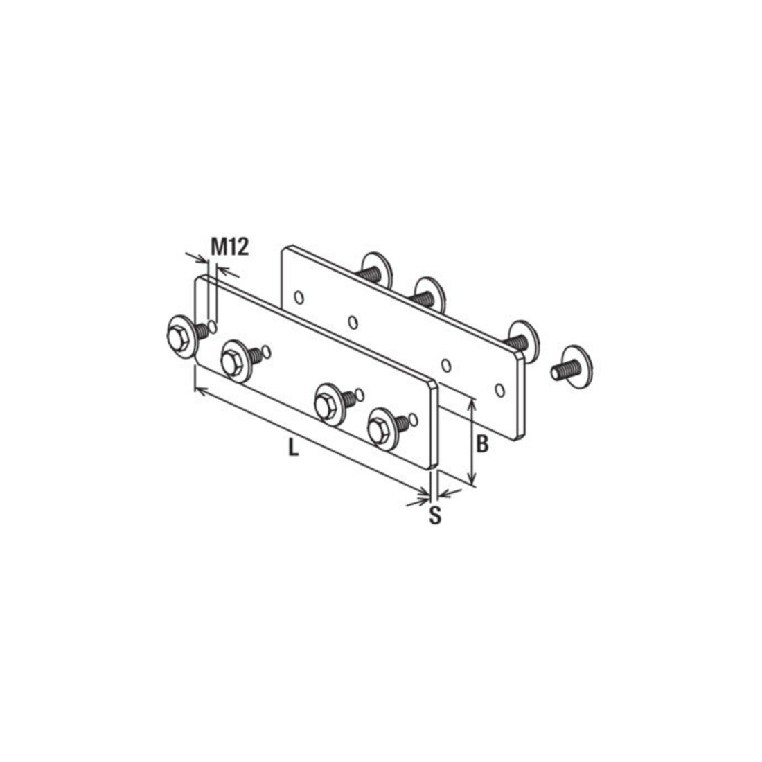 fischer Connecteur de rail FMPC 90