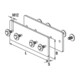 fischer Connecteur de rail FMPC120-4