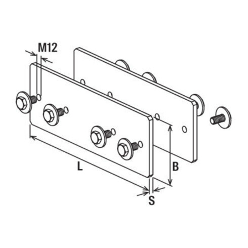fischer Connecteur de rail FMPC120