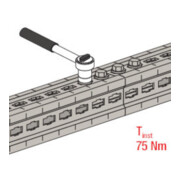 fischer Connecteur de rail FMPC120-4