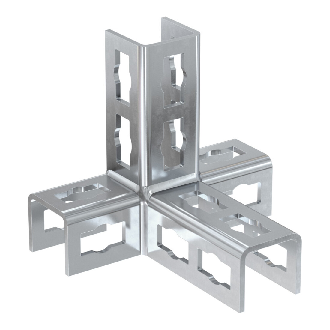 fischer Connecteur de rails PFUF 4D A4